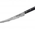 Нож кухонный "Samura Damascus 67" для нарезки, слайсер Tanto 230 мм, Микарта