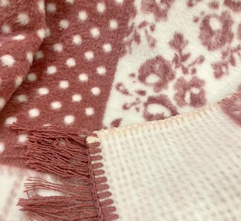 Плед хлопковый Райтекс "КАНТРИ РОЗА", 150х200