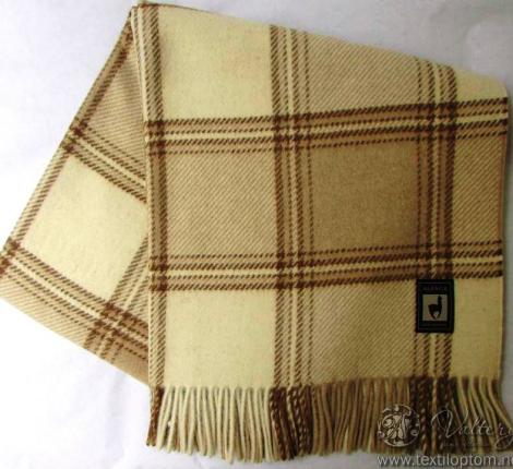 Плед INCALPACA (55% шерсть альпака, 45% шерсть мериноса) PP-4, 150x200