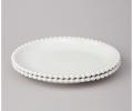 Набор овальных тарелок 2 шт. "PEARL", 23*19,5*3 см