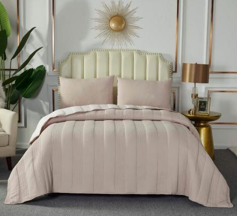 Покрывало "Sofi de Marko" Саломея (бежевый) Сатин, 160х220