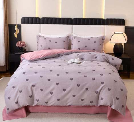 Постельное бельё "Tango" 1-MOMAE289 Фланель, 1,5 спальный