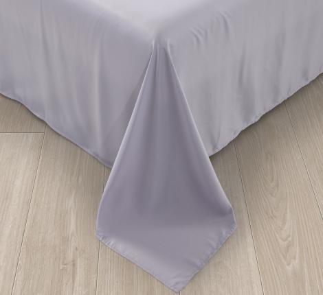 Простыня однотонная "Famille" PTO-10 Тенсел, 240х250