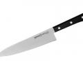 Нож кухонный &quot;Samura HARAKIRI&quot; SHR-0086B/K Шеф серрейтор 208 мм, ABS пластик