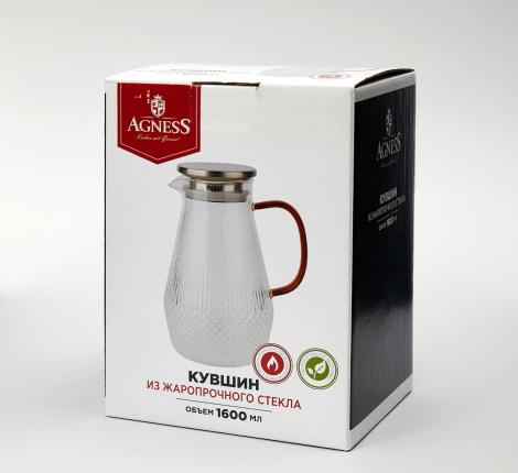 Кувшин "AGNESS" 887-265, 1,6 л