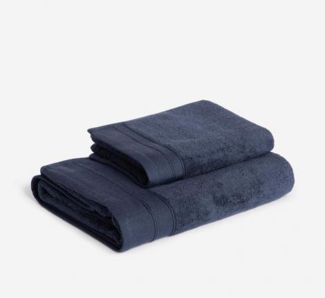 Комплект махровых полотенец "BLUE BALANCE GRASS", 40х70+70х140