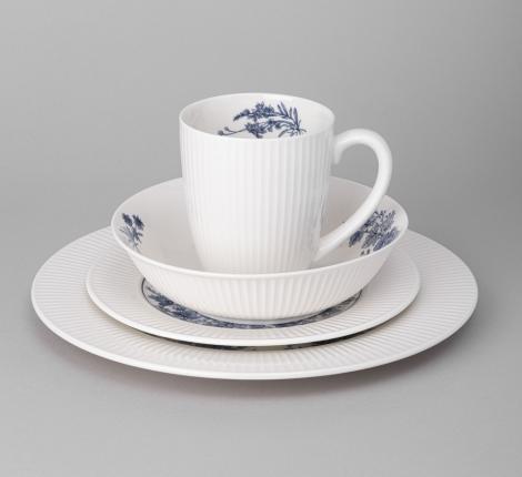 Набор посуды обеденный "ROYAL BLUE" на 4 персоны, 16 предметов