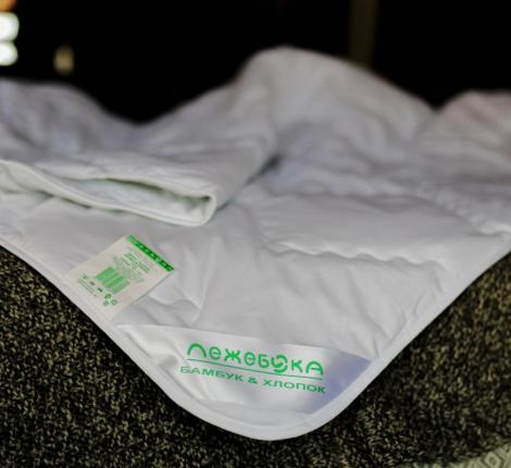 Одеяло лёгкое Лежебока "БАМБУК и ХЛОПОК", 200х220