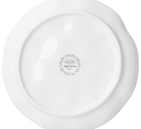 Набор закусочных тарелок 2 шт. "APPLE GARDEN", 21*21,5*2,5 см