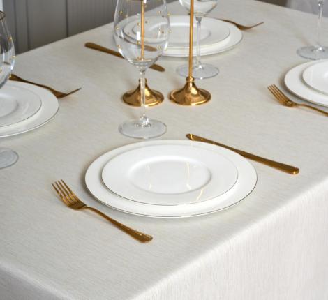 Скатерть LEFARD "ФЕЕРИЯ. ЗОЛОТО" 160х220 см, бежевый