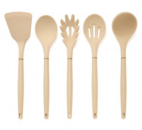 Набор кухонных ножей (5 шт.) и приборов "AGNESS" 671-220, 11 предметов