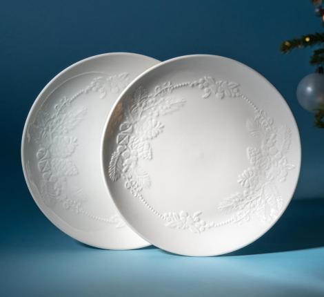 Набор закусочных тарелок 2 штуки "CELEBRATION", диаметр 20 см