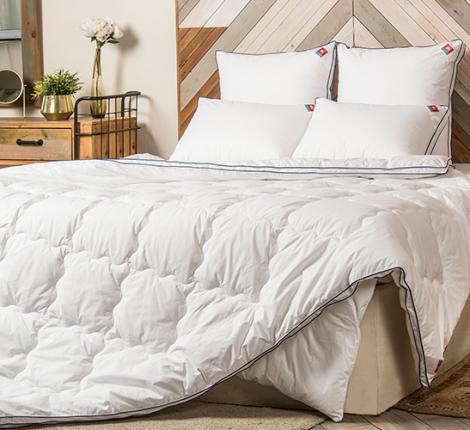 Одеяло тёплое с бортиком "АДЭЛЬ", 140х205