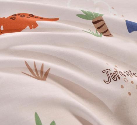 Постельное белье детское "Sofi de Marko" Динозаврики (зеленый) Сатин, 1,5 спальный