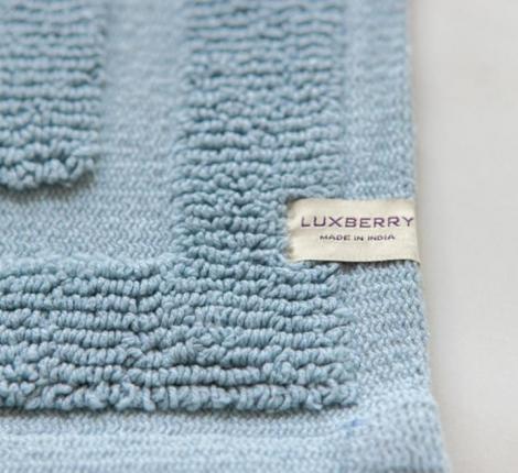 Коврик для ванной &quot;Luxberry&quot; BATH1 70x120, голубой