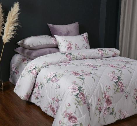 Постельное белье с одеялом "Kazanov.A." Мери (роза антика) Велюр/Egypt Cotton, Евро