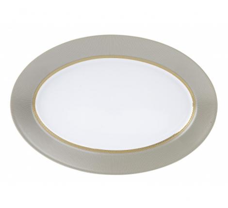 Блюдо овальное "PHARAON" 40х27,5 см, лиможский фарфор