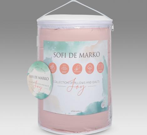 Одеяло всесезонное "Sofi de Marko" JOY (пепел роза), 155х215