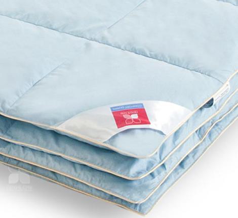 Одеяло тёплое &quot;КАМЕЛИЯ&quot; (голубой), 200х220