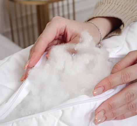 Подушка ЛЕЖЕБОКА "TENCEL&SATEEN", 68х68