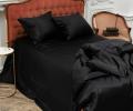 Пододеяльник "DIAMOND BLACK GRASS" Шёлк, 200х220