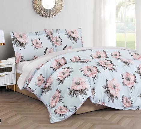 Постельное белье с одеялом EFOR "COTTONI R-8" Поликоттон, Семейный