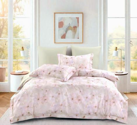 Постельное бельё "Asabella" 2371-4S Сатин, 1,5 спальный