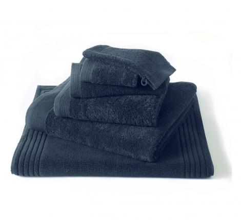Полотенце махровое "Blanc des Vosges" UNI BLEU CORINTHE (темно-синий), 40х60