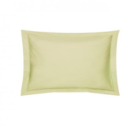 Наволочка "Blanc des Vosges" перкаль 50х70, anis (фисташковый)