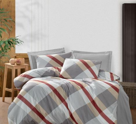 Постельное бельё Ecosse Ranforce "SHERRY", Евро 2 наволочки 50х70