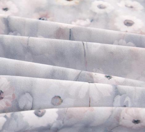 Постельное бельё "KARTEKS" жаккардовый сатин АКВАРЕЛЬ CVP 07, Евро