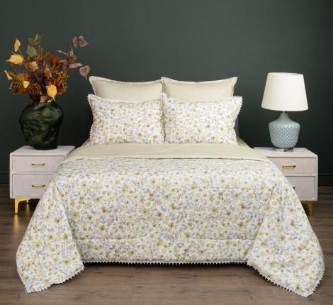 Постельное белье с одеялом "Sofi de Marko" Вилора Сатин, 1,5 спальный