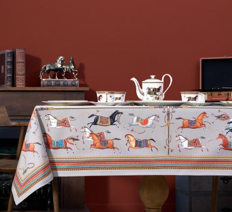 Скатерть с пропиткой LEFARD "PASSAGE" 140х180 см, серый