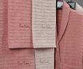 Набор "PIERRE CARDIN HOME" (2 халата, полотенца 50х90-2 шт., 70х140-2 шт.), розовый-кремовый