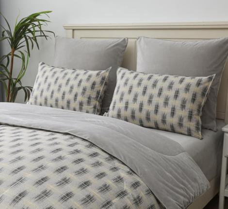 Постельное белье с одеялом "Sofi de Marko" Роберто №33 Велюр/Сатин, Евро