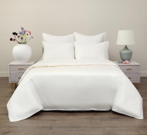 Постельное белье "Sofi de Marko" Милла (молоко) Сатин, Евро