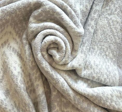 Плед "Barefoot Dreams" CC SNAKESKIN 137х183 (кремовый с розовым)