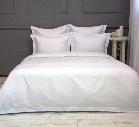 Постельное белье "Kazanov.A." Hotel (жемчуг) Страйп Сатин, Евро