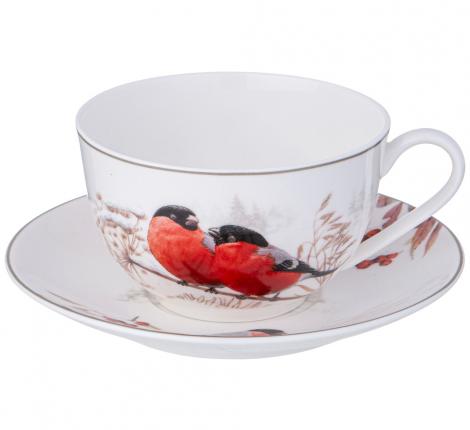 Чайный набор "ЛЕСНАЯ СКАЗКА" на 6 персон, 12 предметов (300 мл)