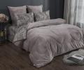 Постельное белье с одеялом "Kazanov.A." Флоран (капучино) Велюр/Egypt Cotton, Евро