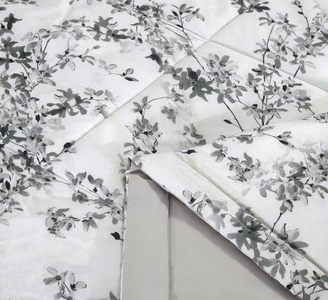 Постельное белье с одеялом "Asabella" 2368-2OSP Мако-Сатин, Семейный