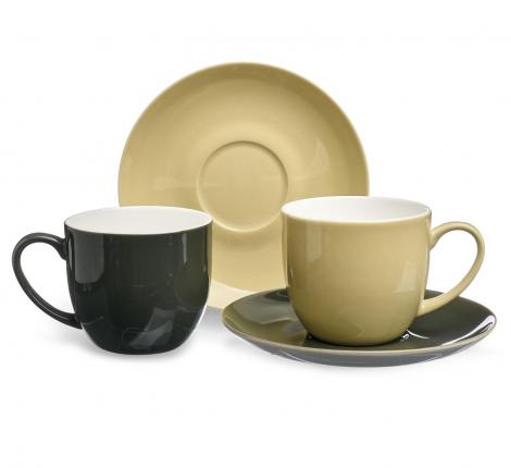 Чайный набор "TET-A-TET" 416-114 на 2 персоны, 4 предмета (300 мл)