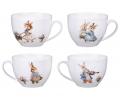 Чайный набор "RABBITS FAMILY" на 4 персоны, 8 предметов (250 мл)