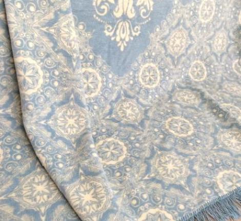 Плед хлопковый Райтекс "ИСКУШЕНИЕ" (деним), 150х200