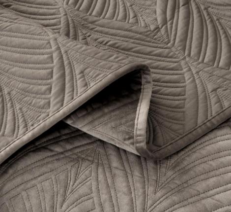 Покрывало "Sofi de Marko" Таира (пепел) Велюр, 240х260