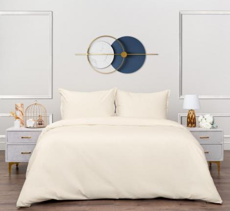 Постельное белье "Siberia" Сэнди (крем) Ранфорс, 2 спальный