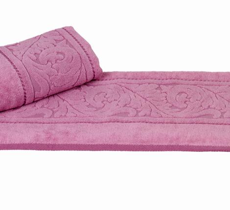 Махровое полотенце 50x90 Hobby &quot;SULTAN&quot;, тёмно-розовый
