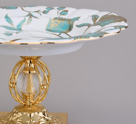 Фруктовница на ножке "Lefard" 46-1386, 31*31*19 см