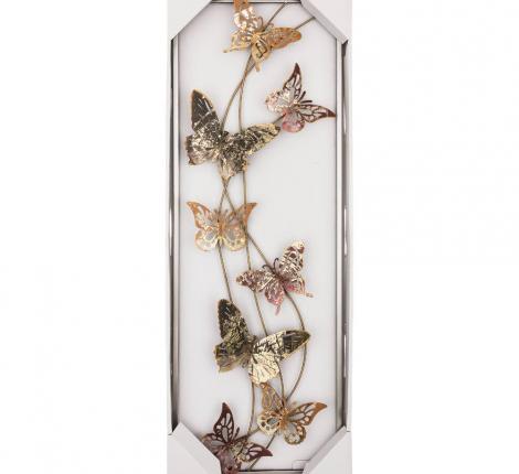 Панно настенное "БАБОЧКИ" 680-112, 31,1*89,5*4,4 см