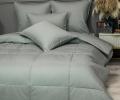 Постельное белье с одеялом "Kazanov.A." Шеффилд (пепел) Сатин, Евро